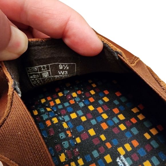 SAS Nora Slip On Brown Leather Women's Loafers Size 9.5 - Picture 6 of 12